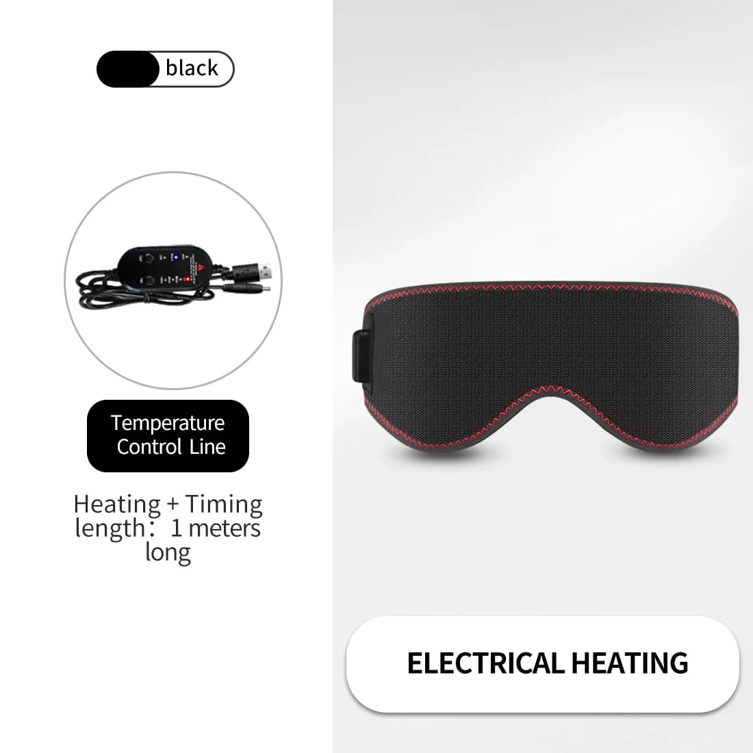 Heated eye mask with three heat settings — image 7