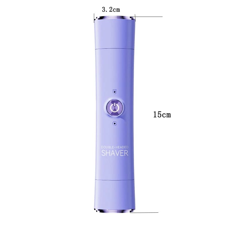 women's 2-in-1 rechargeable electric shaver and bikini trimmer — image 6