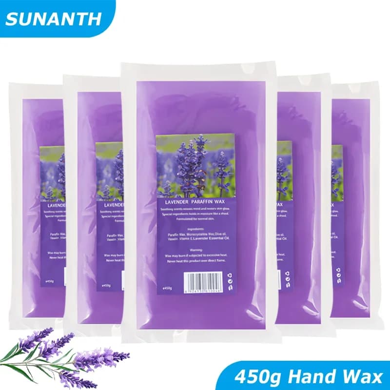 Lavender scented peel‑off mask for hands and feet — image 2