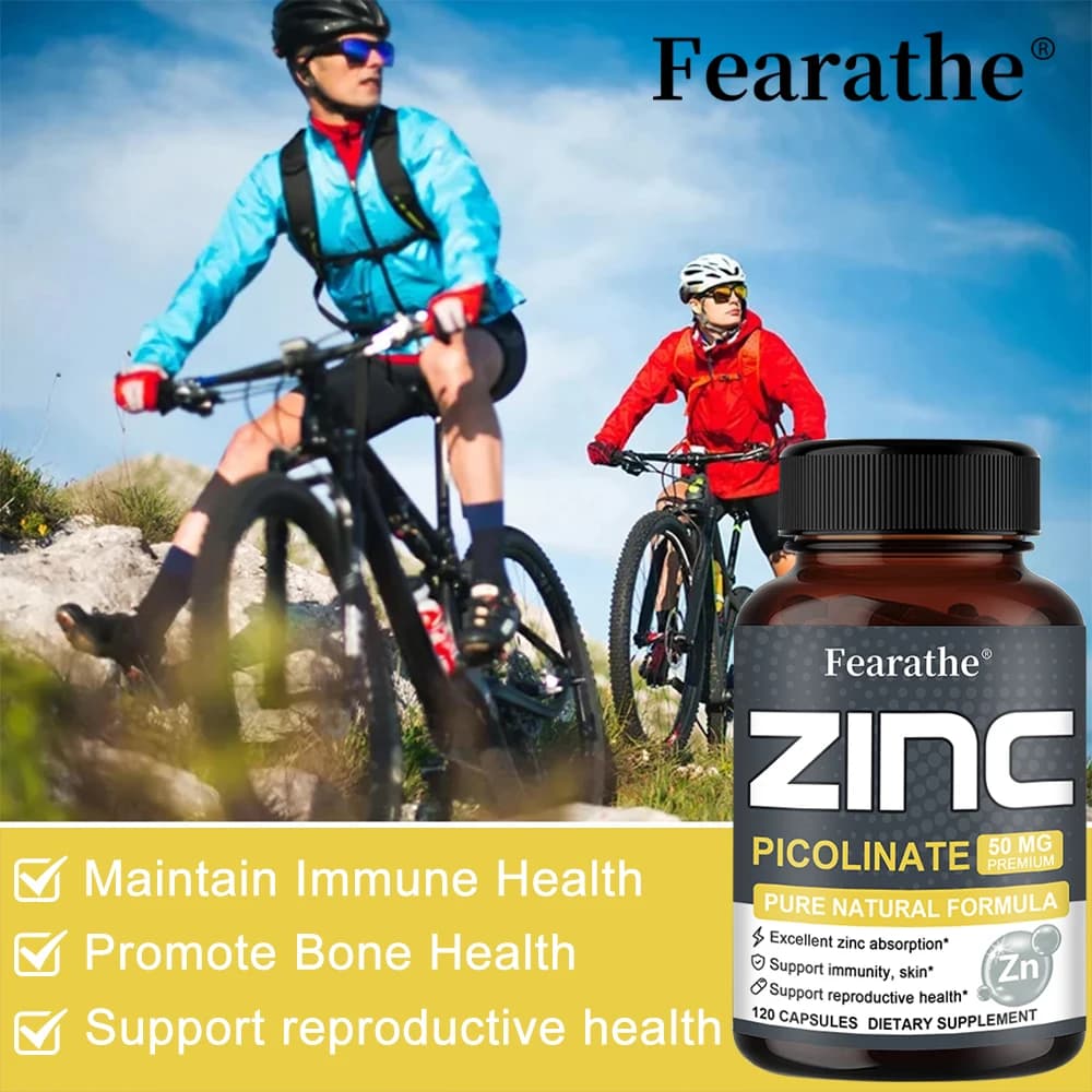 bottle of zinc 50 mg supplement — image 5