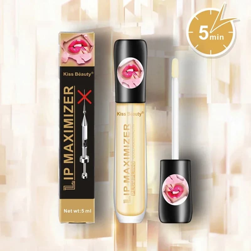 transparent plumping lip oil gloss — image 4