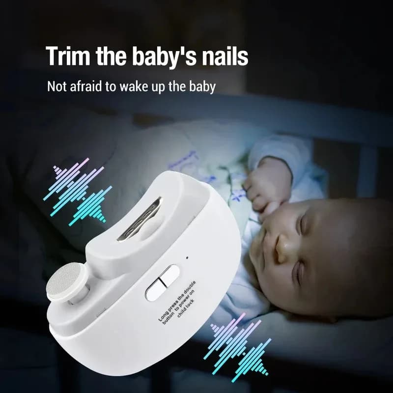 electric nail clipper with built-in light — image 5