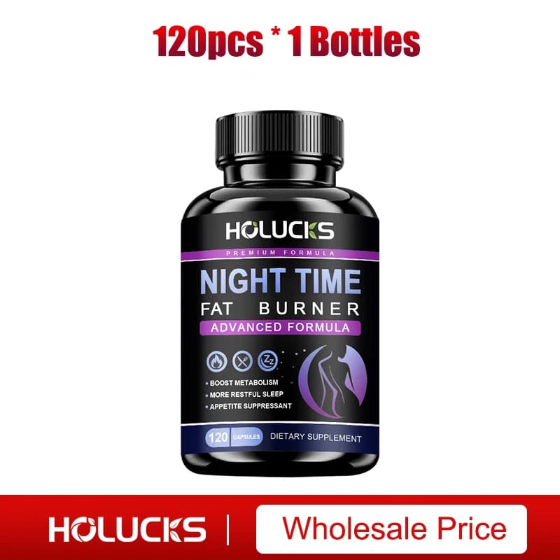nighttime fat burner supplement bottle — image 7