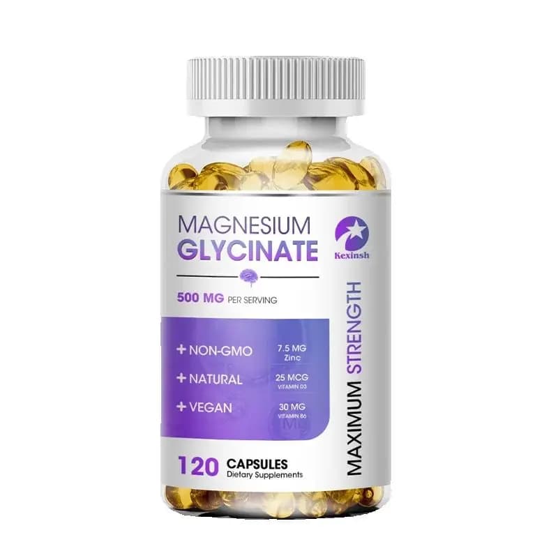 Magnesium Glycinate 500 mg with Zinc, Vitamin D3 & B6