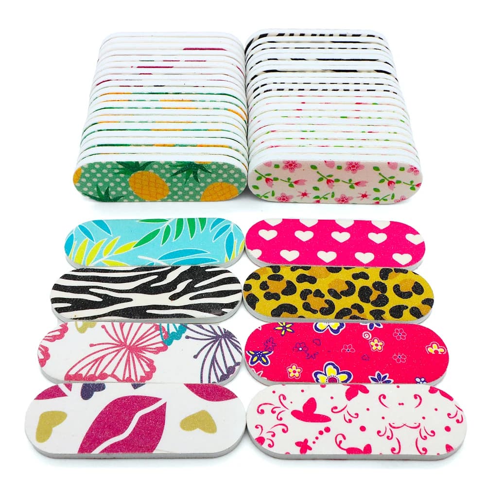 Pack of 50 double‑sided mini nail files — image 7