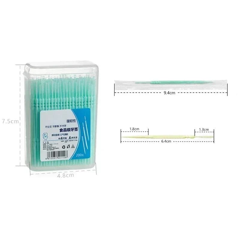 interdental silicone brushes pack of 200 — image 6