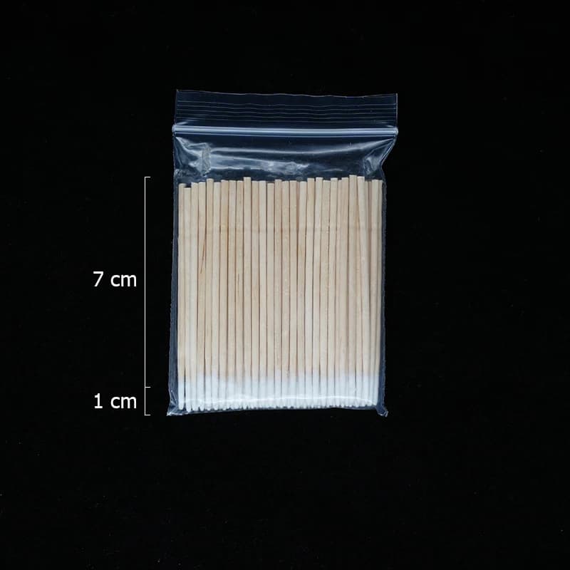 wooden cotton swabs for nail polish removal — image 6