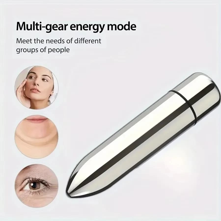 mini vibrating facial and eye massager — image 5