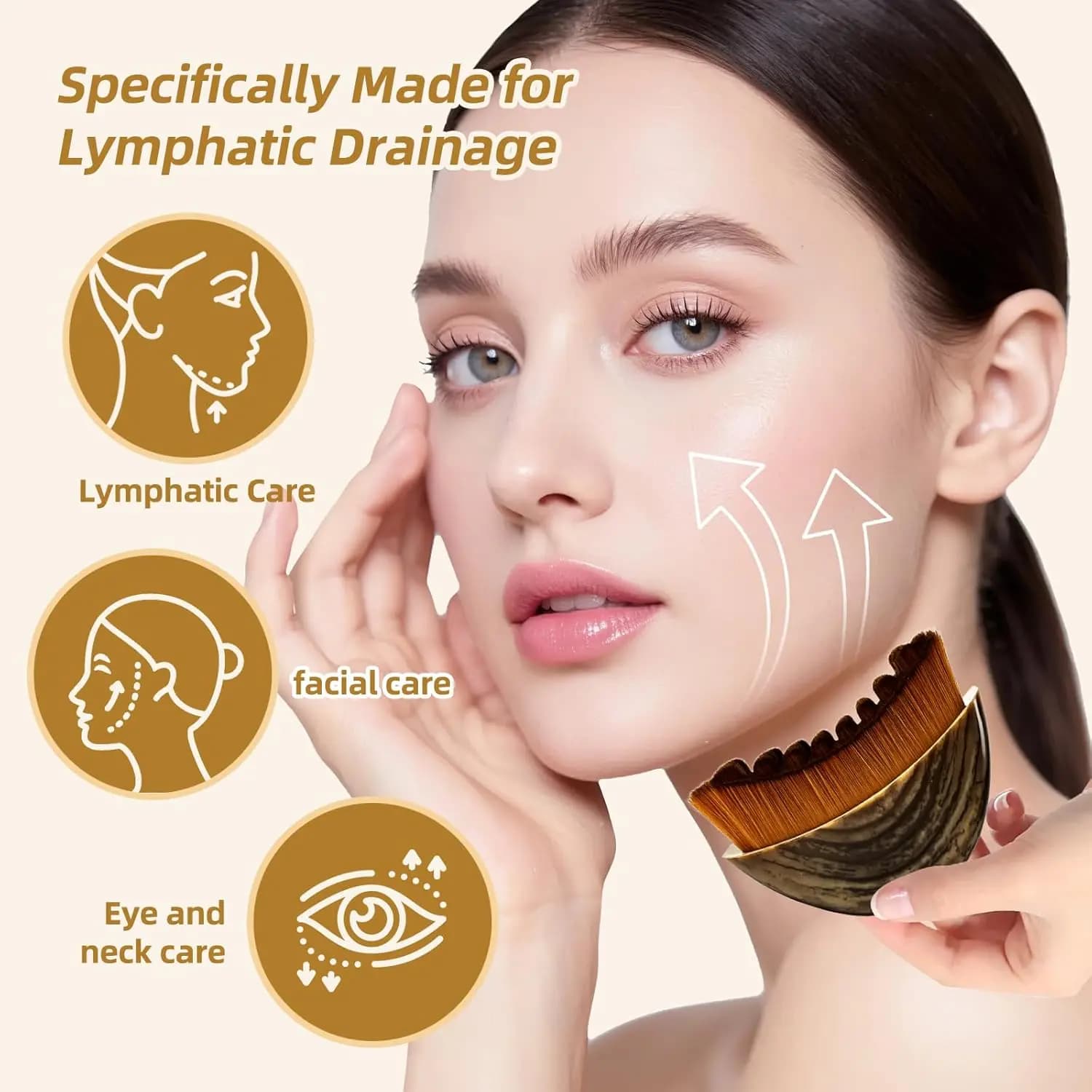 Lymphatic drainage brush for face and body — image 4