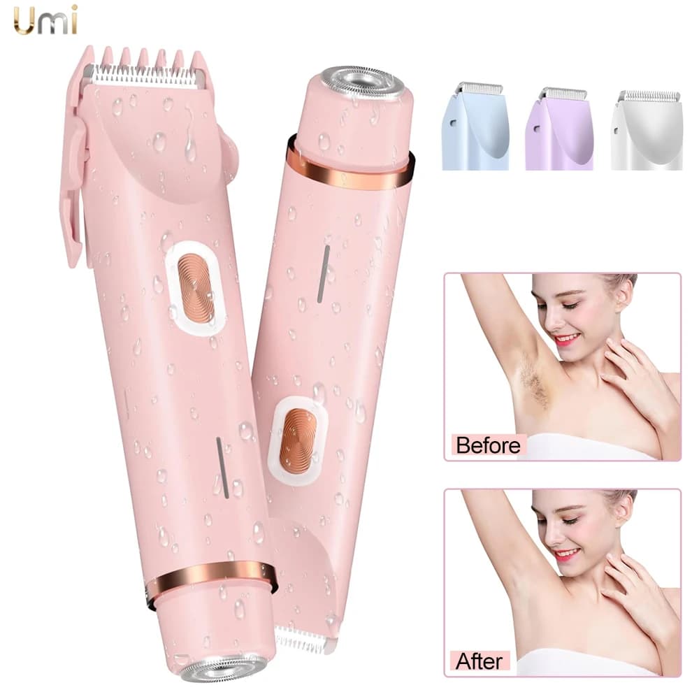 Rechargeable Women’s Electric Shaver for Bikini, Leg & Underarm