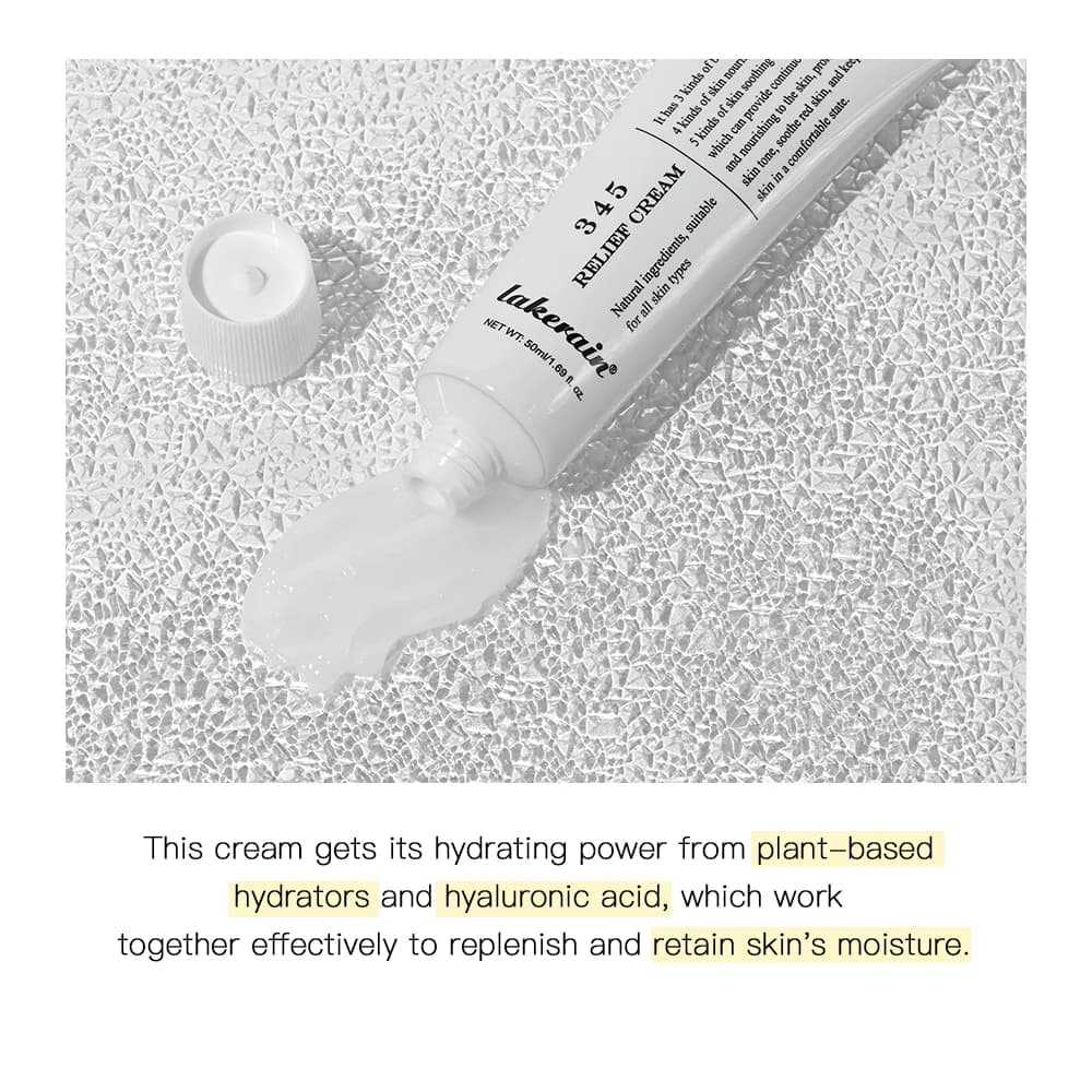 345 Relief Cream tube with soothing cream texture — image 3