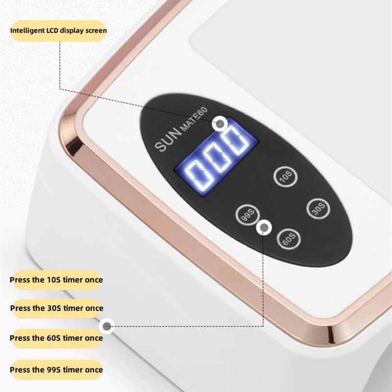 90 LED nail dryer with motion sensor — image 5