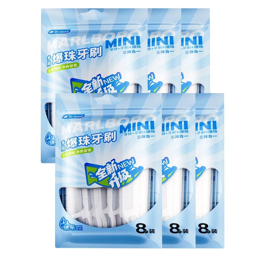mini disposable travel toothbrush — image 8