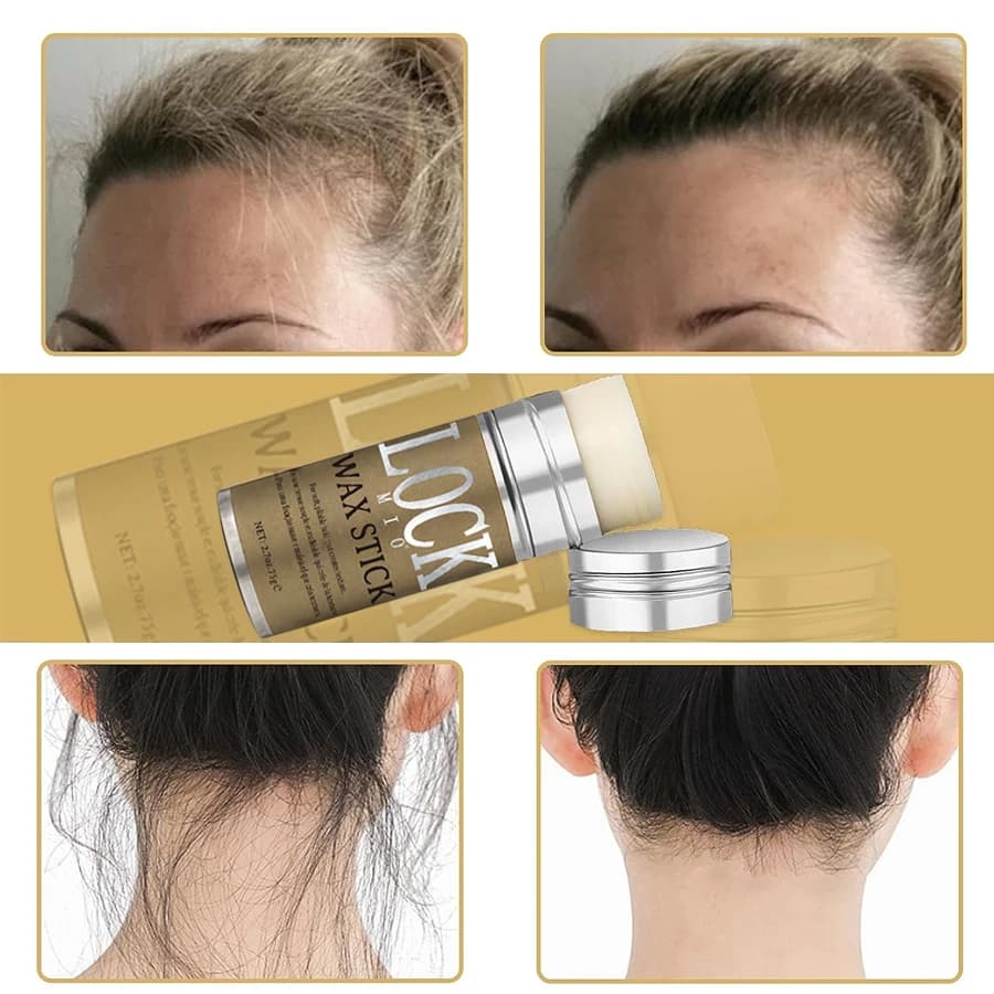 wax stick with natural coconut oil for hair edge control — image 6