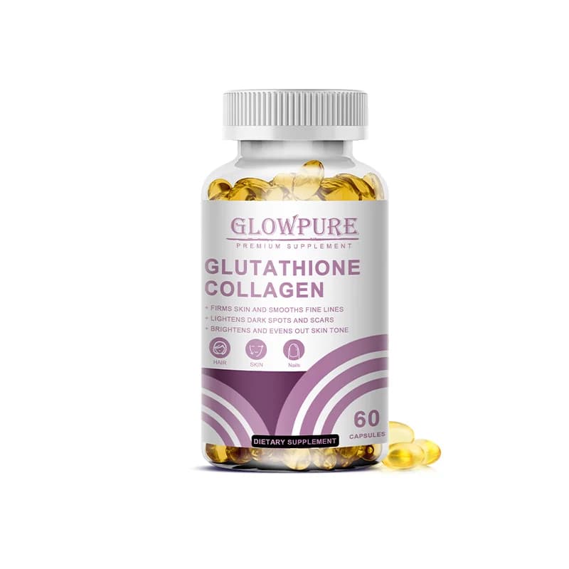 glutathione collagen skin brightening capsules bottle — image 8