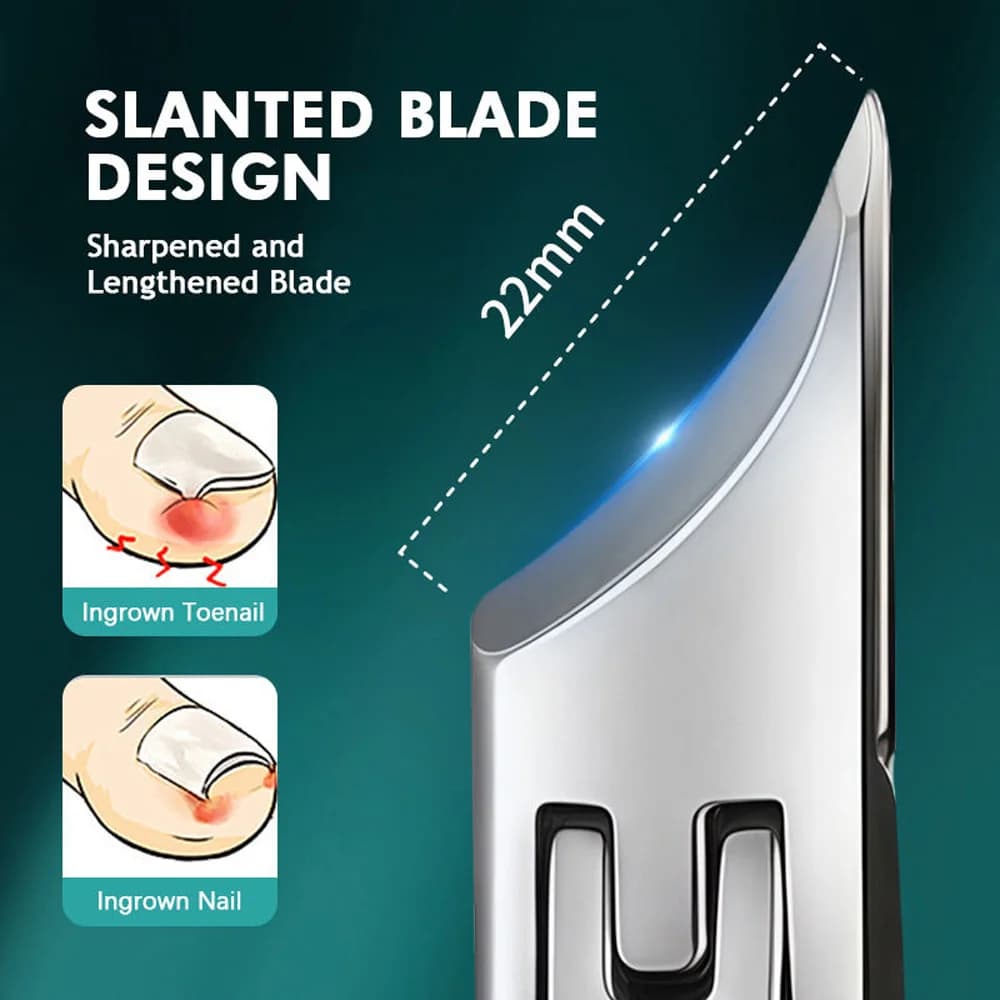 pointed-nose large-opening nail clippers — image 2