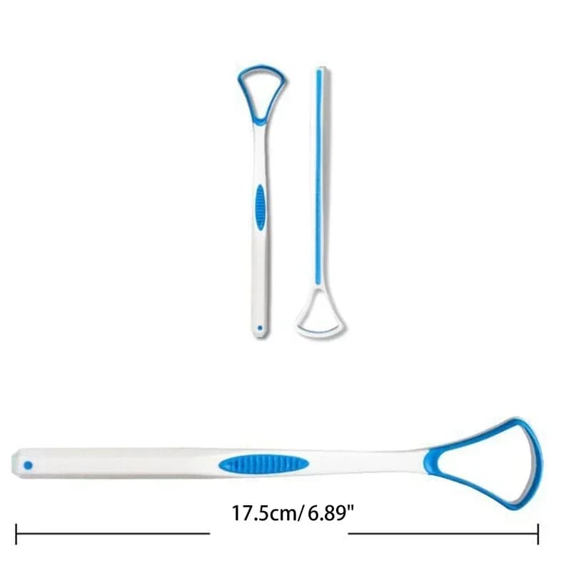 tongue scraper brush for oral hygiene — image 6
