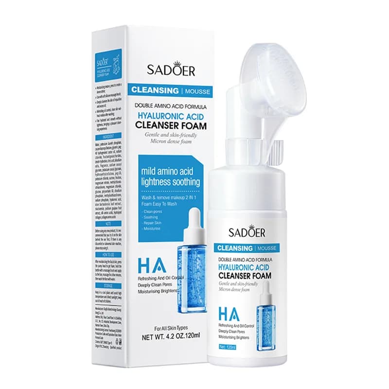 foam facial cleanser bottle — image 6