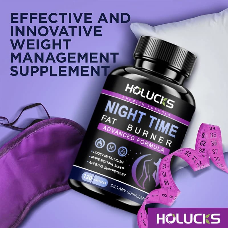 nighttime fat burner supplement bottle — image 5