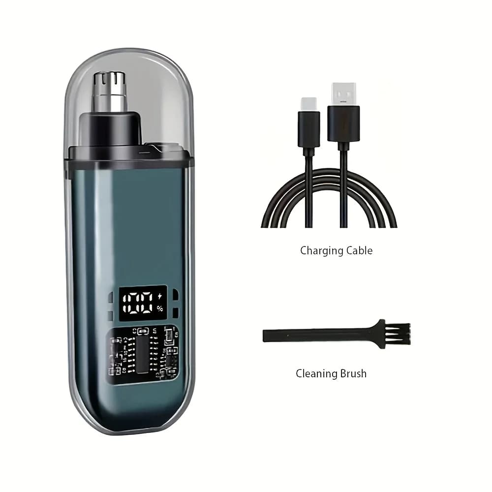 USB charging nose and ear hair trimmer — image 7