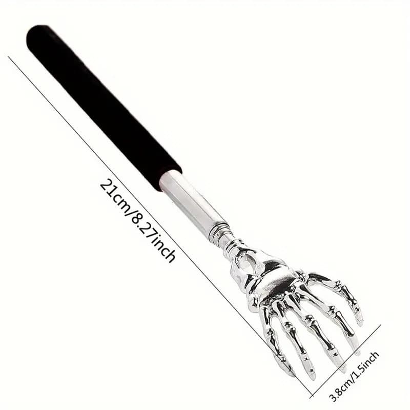 Stainless steel telescoping back scratcher — image 7