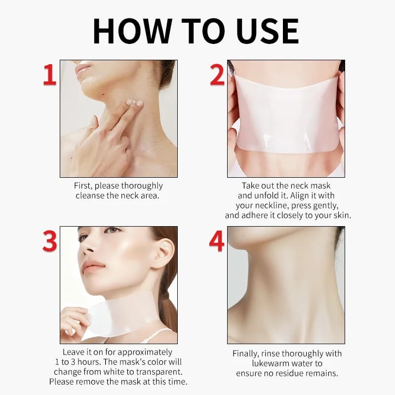 overnight collagen neck mask pack — image 6