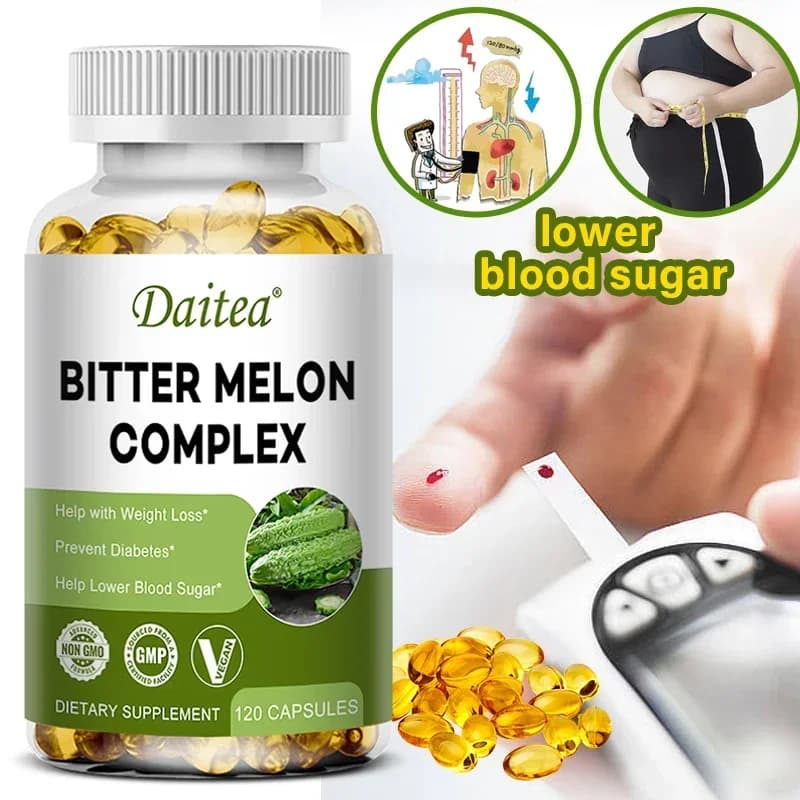 bitter melon extract capsules — image 3