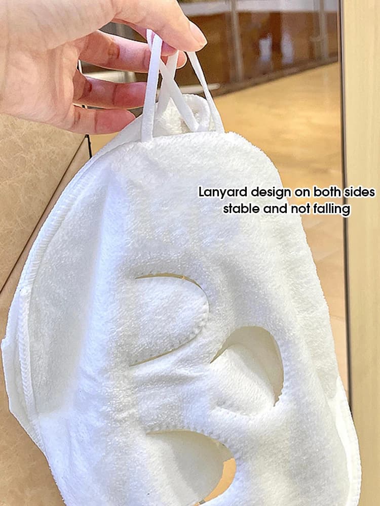 soft skin‑friendly steam heating compress towel — image 3
