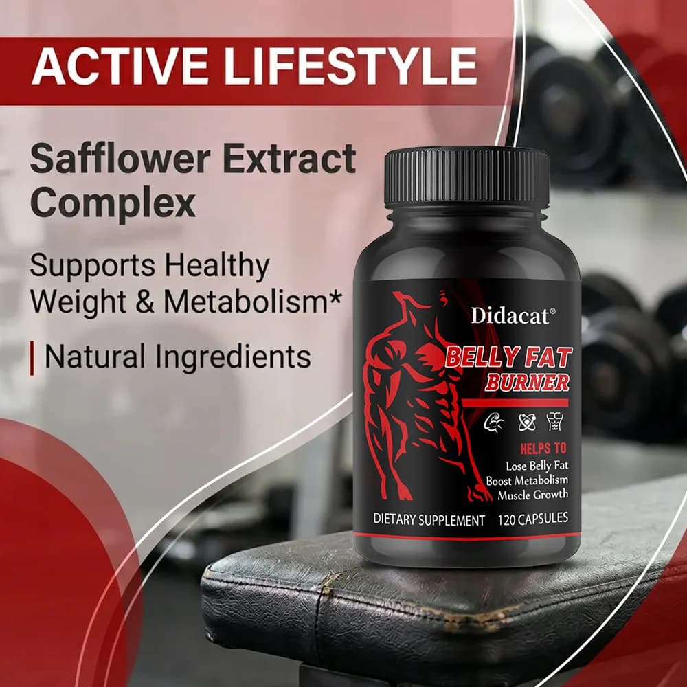 stimulant-free belly fat burner capsules for men — image 6
