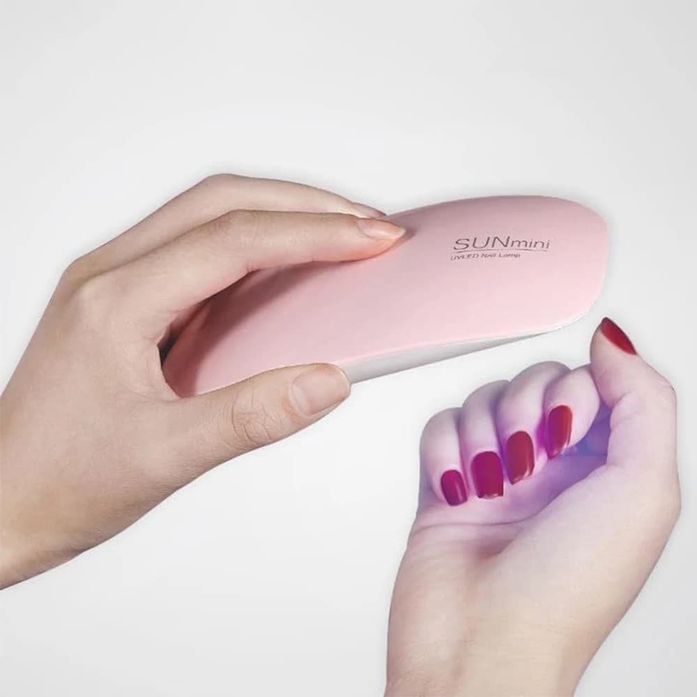 mini LED UV nail lamp with USB charger — image 3