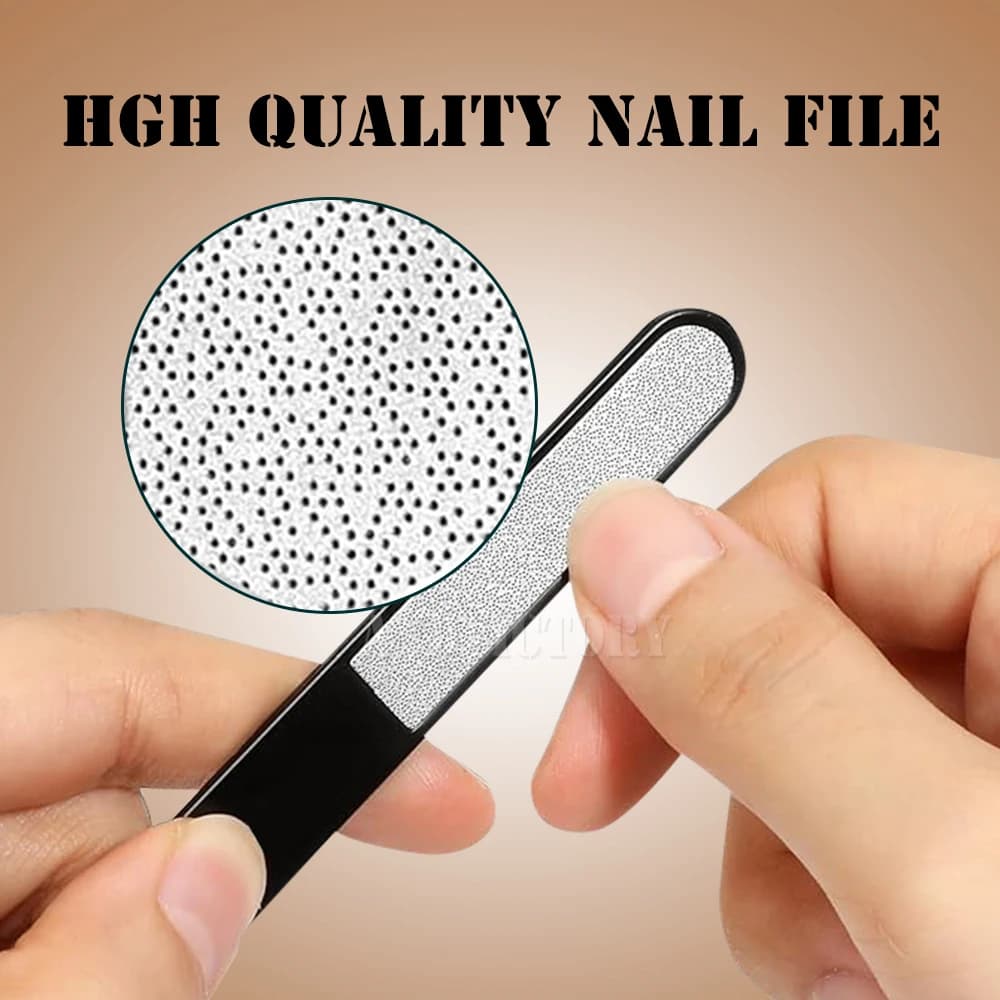 Nail clipper set with curved blades for thick and ingrown nails — image 5