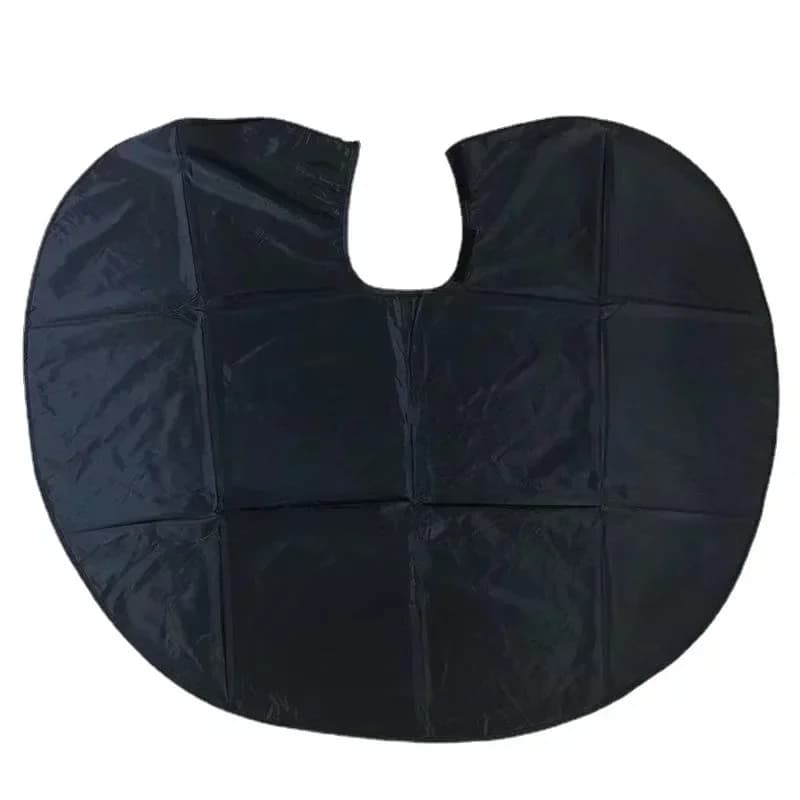black waterproof square hair cutting cape — image 5