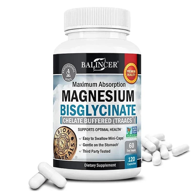 vegetarian magnesium bisglycinate capsules — image 8