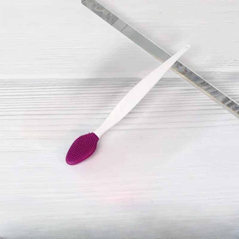 double-sided silicone facial exfoliating brush — image 8