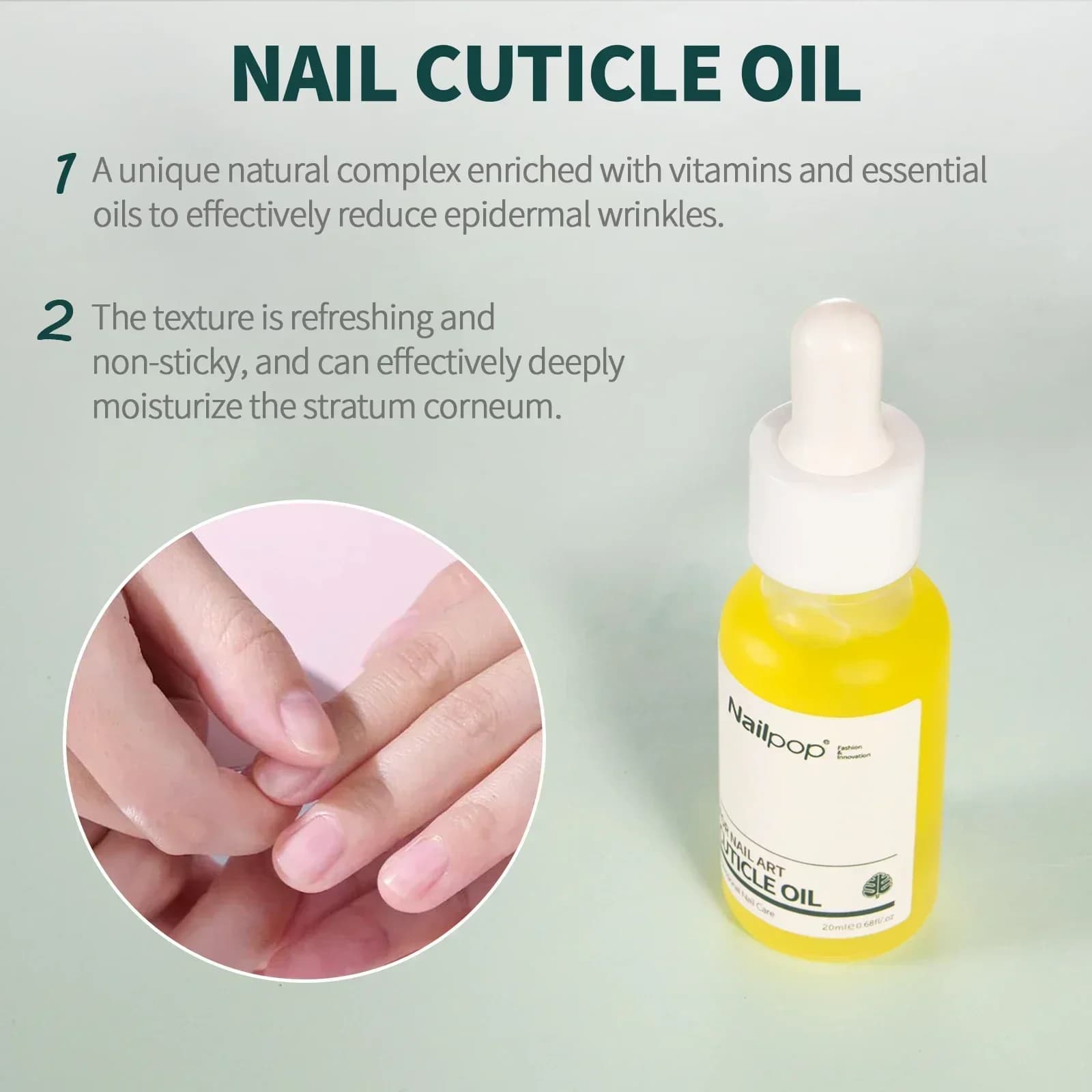 cuticle remover and repair kit with oil bottle — image 3