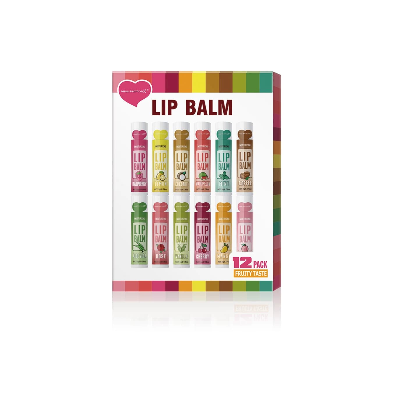 set of twelve 5 g moisturizing lip balms — image 7