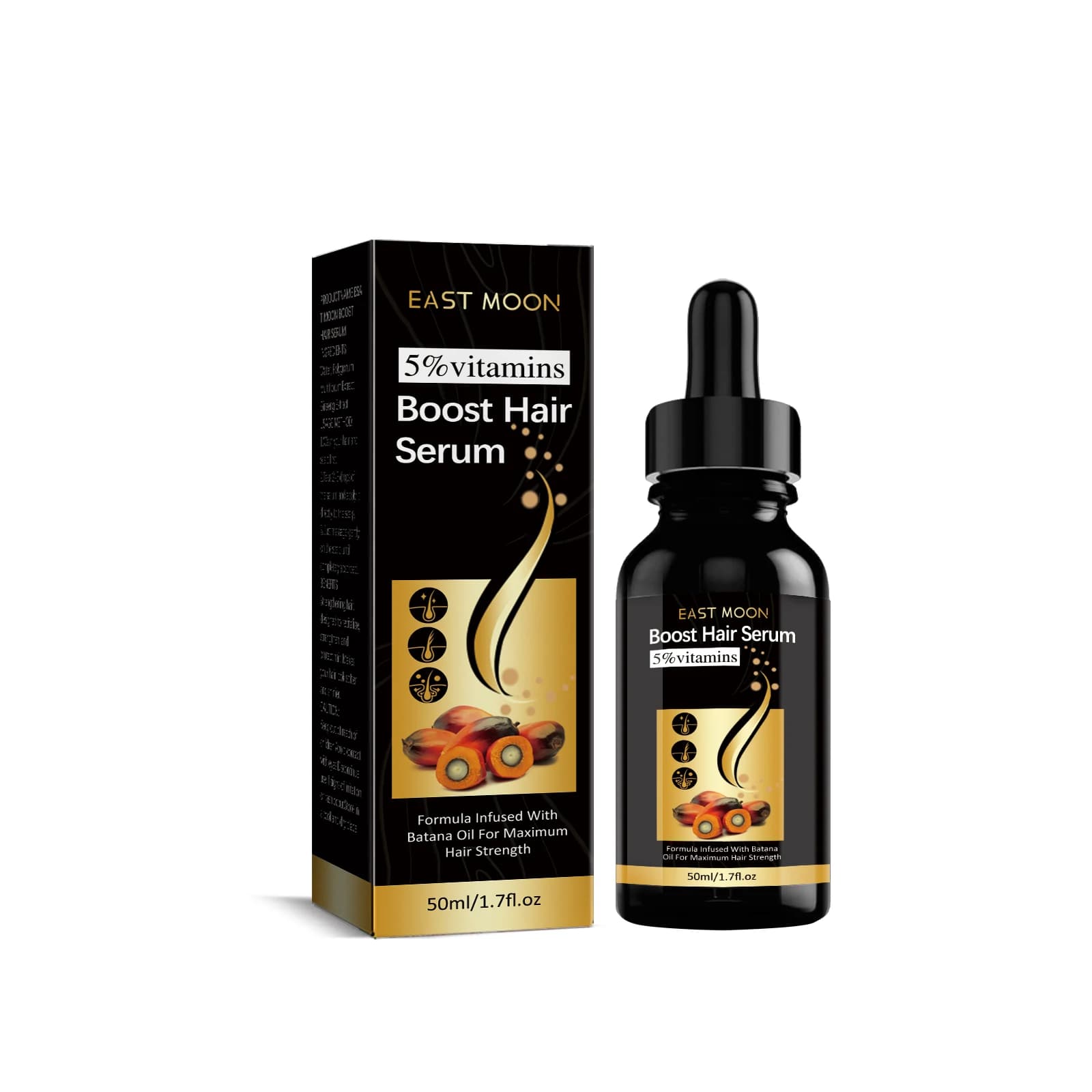 He Shou Wu and ginseng hair essence bottle — image 8