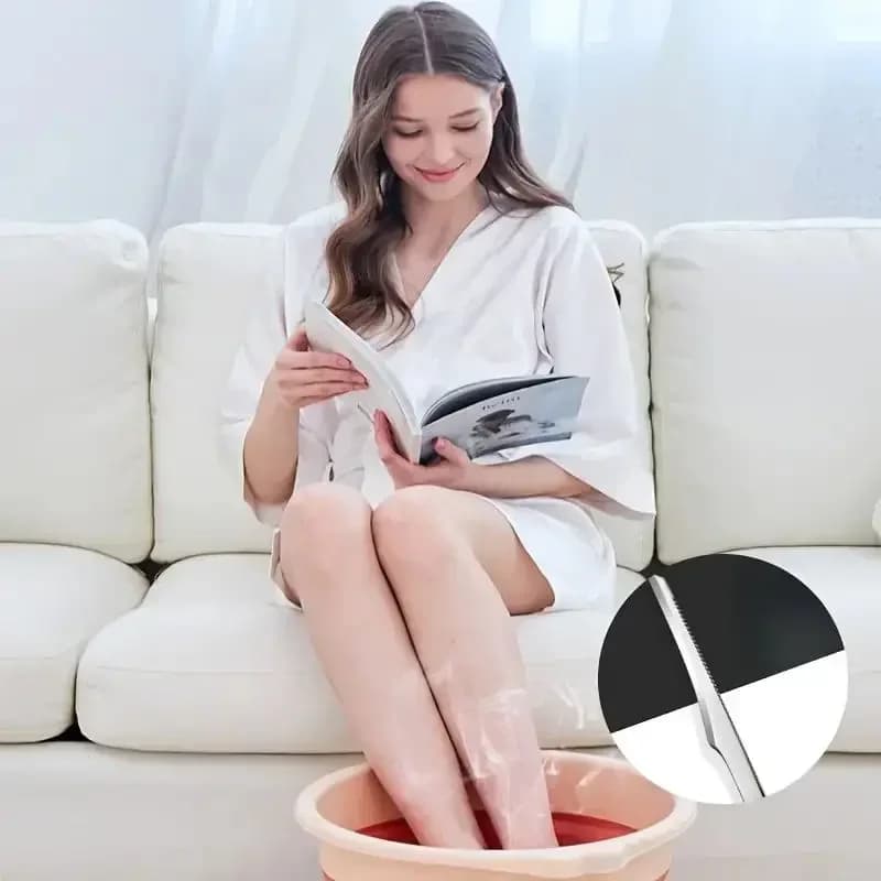 portable stainless steel foot scraper — image 3