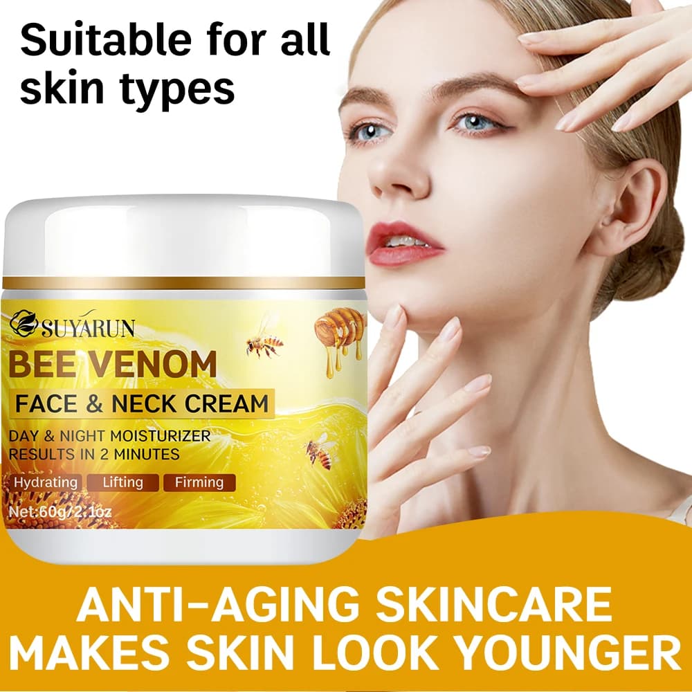 bee venom collagen face cream tube — image 5