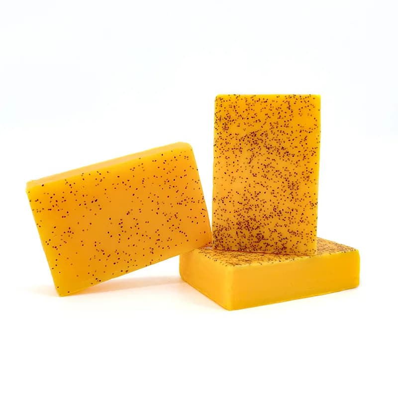 turmeric and lemon kojic acid bar soap — image 4