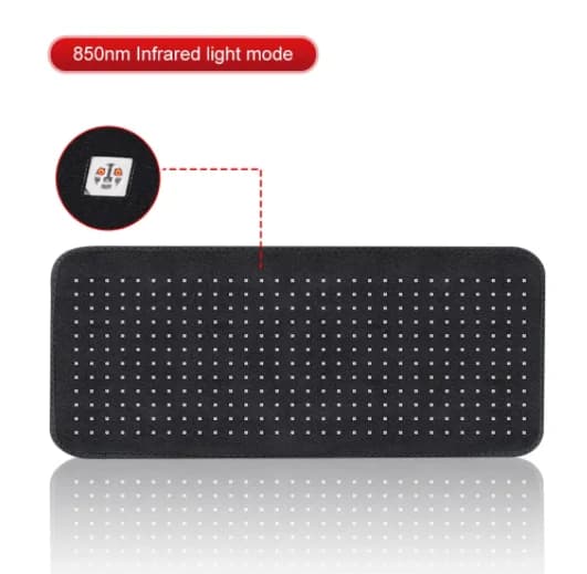 Infrared light therapy pad with heat function — image 7