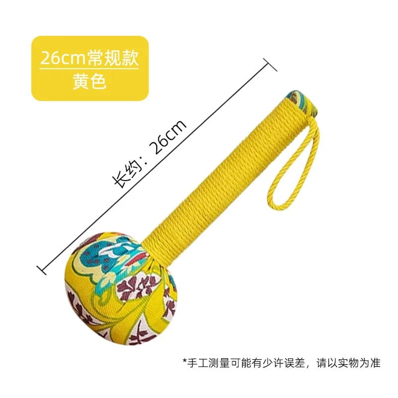 long-handled wormwood massage hammer for lymphatic drainage — image 7