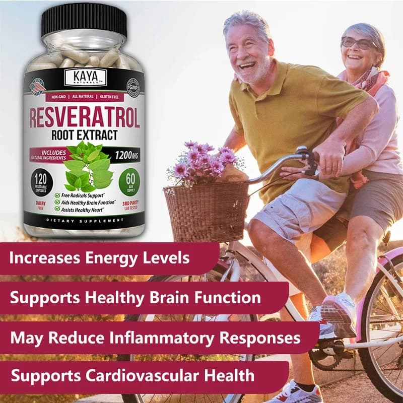 bottles of resveratrol antioxidant capsules — image 6