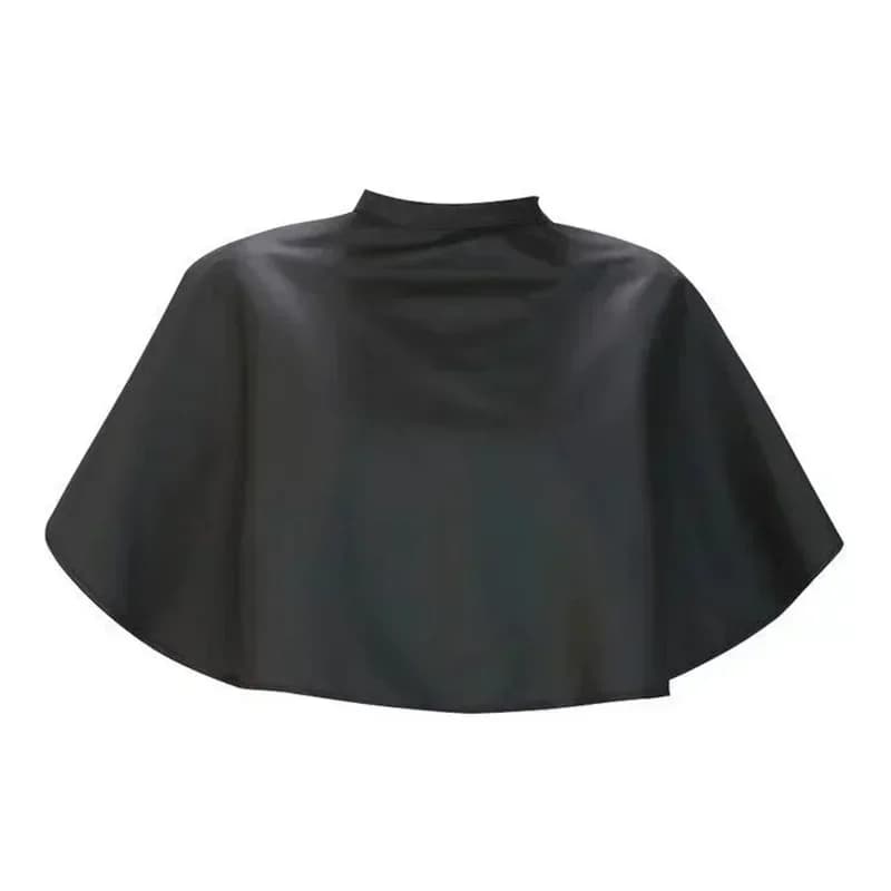 black waterproof square hair cutting cape — image 4