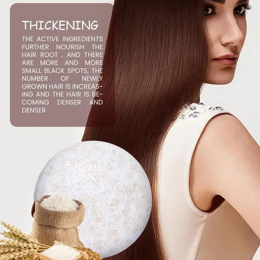 organic rice shampoo bar — image 1