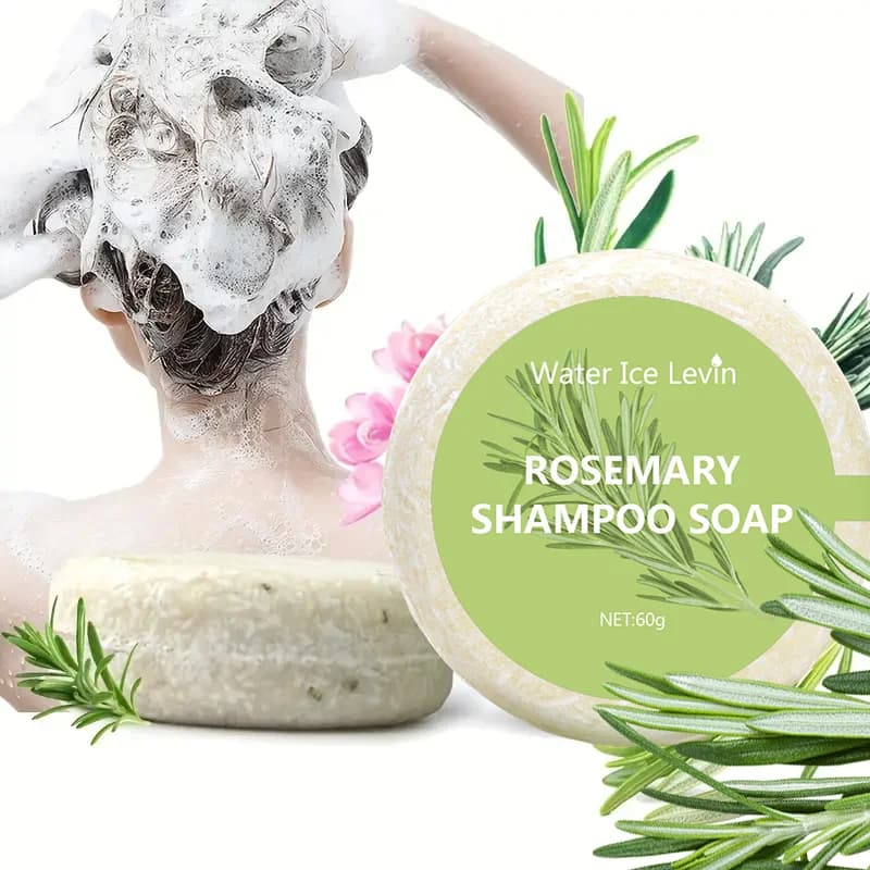Rosemary hair growth shampoo bottle — image 1