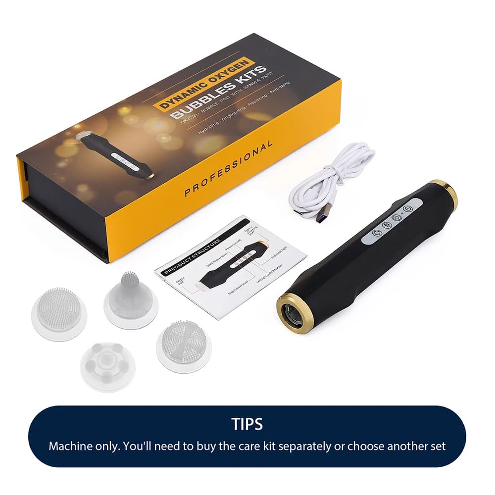 portable CO2 oxygen facial machine with bubble pen — image 7