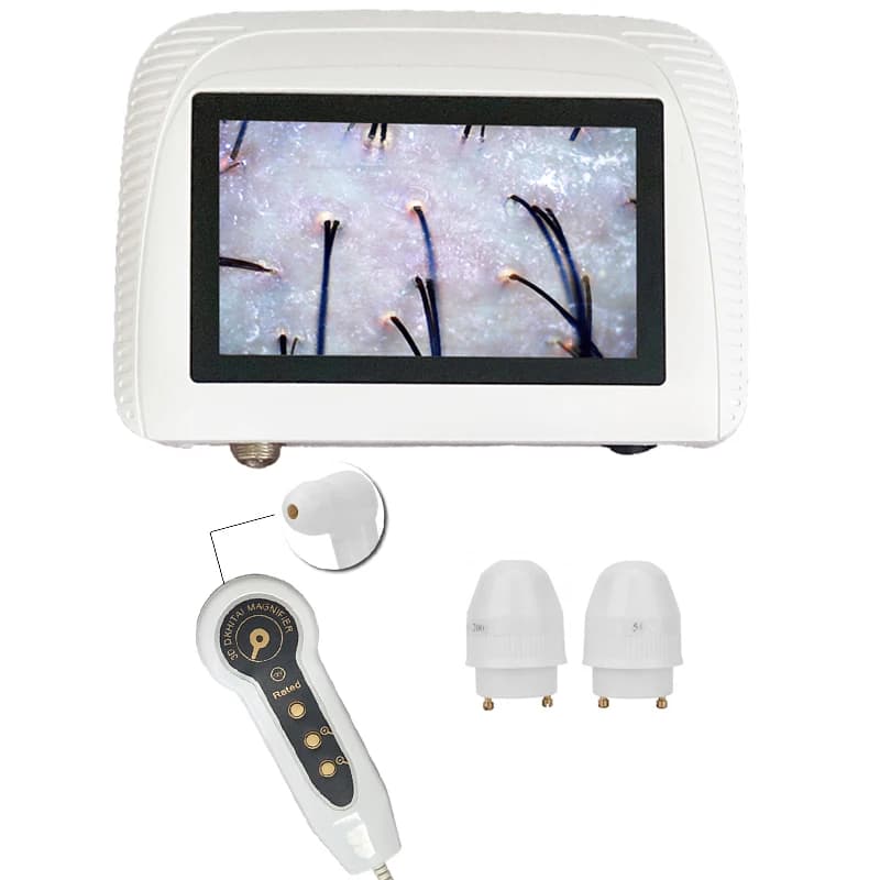 Digital Scalp Detector & Hair Skin Analyzer (50‑200× Zoom)