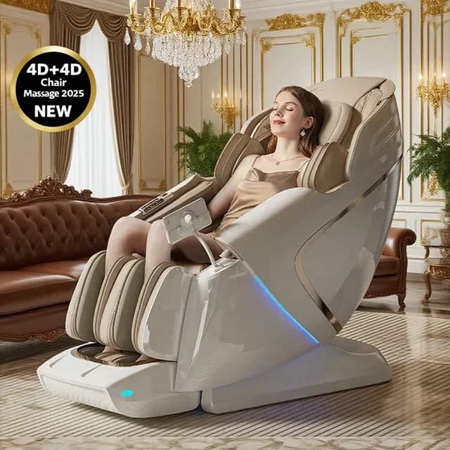 Home Electric Massage Chair Full Body 8D Daul Core Zero Gravity — image 9