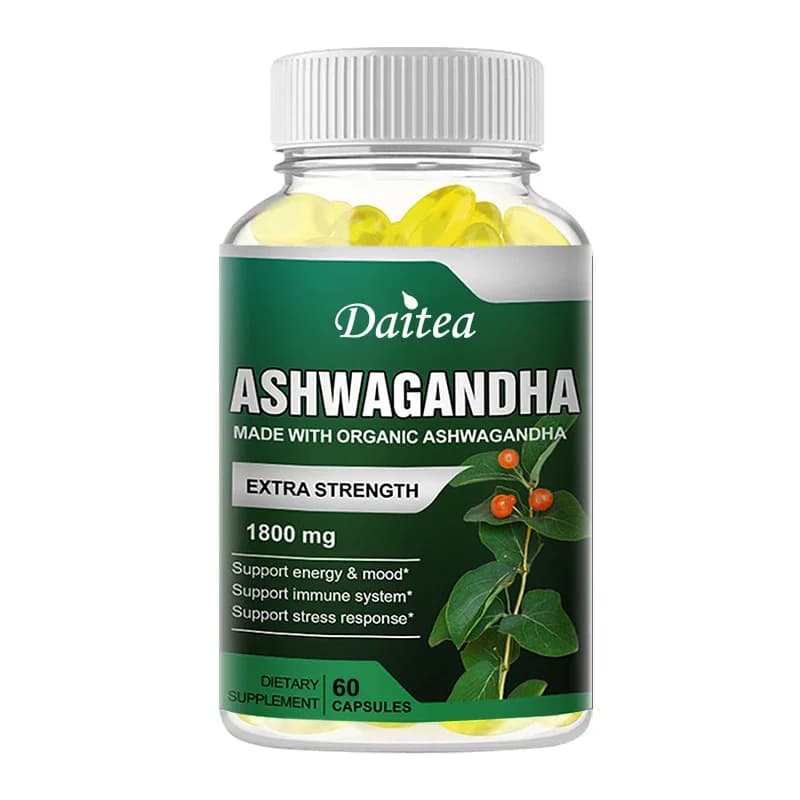 Ashwagandha root extract powder bottle — image 8